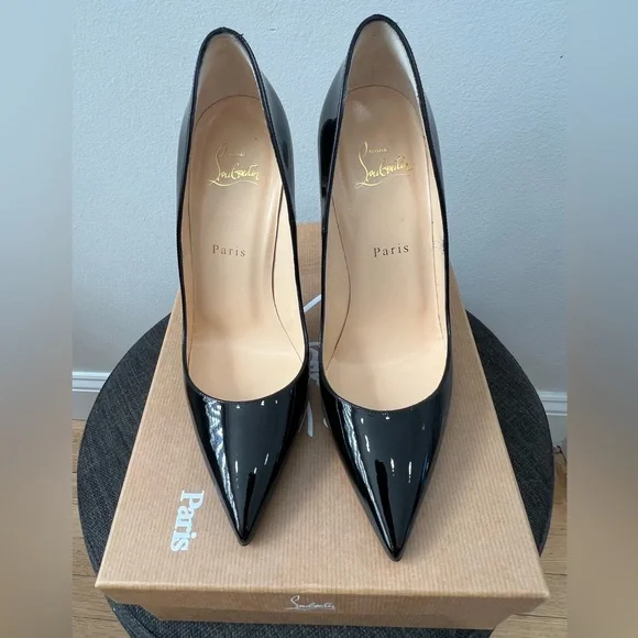 Christian Louboutin So Kate - Pumps Black Patent calf leather - Picture 7 of 11